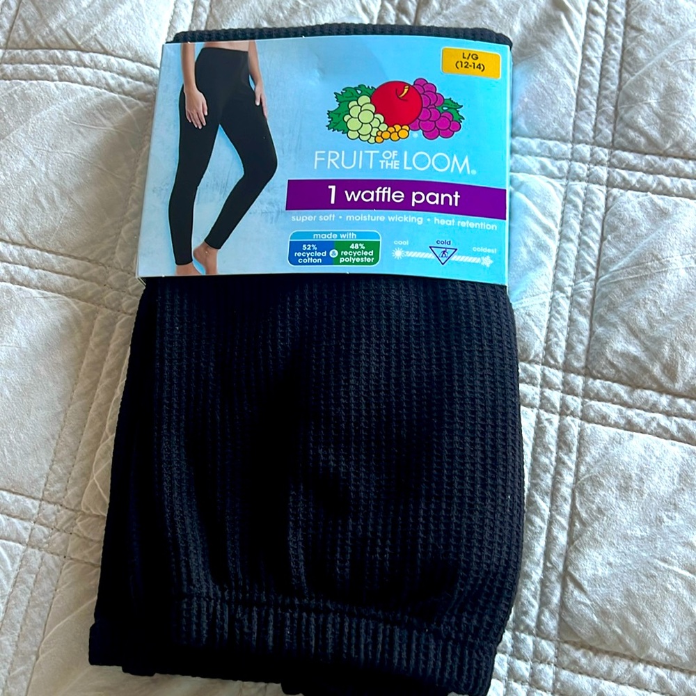Fruit Of The Loom Waffle Pant
